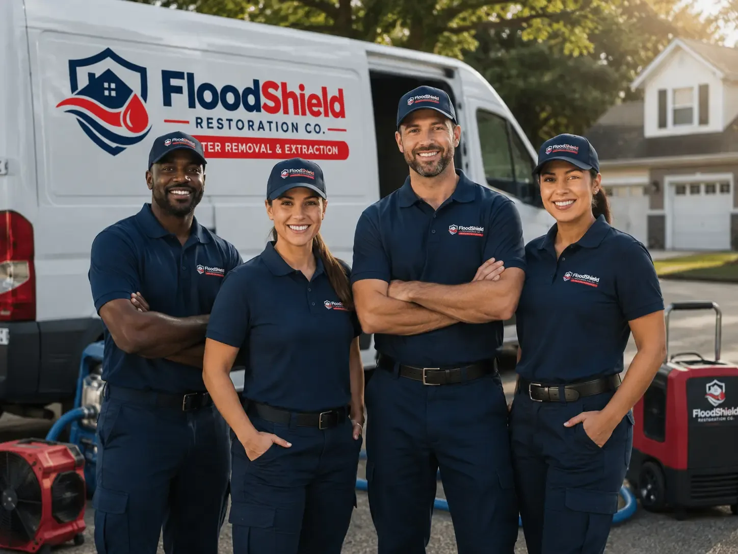 Flood Damage Restoration company in Aubrey, AR