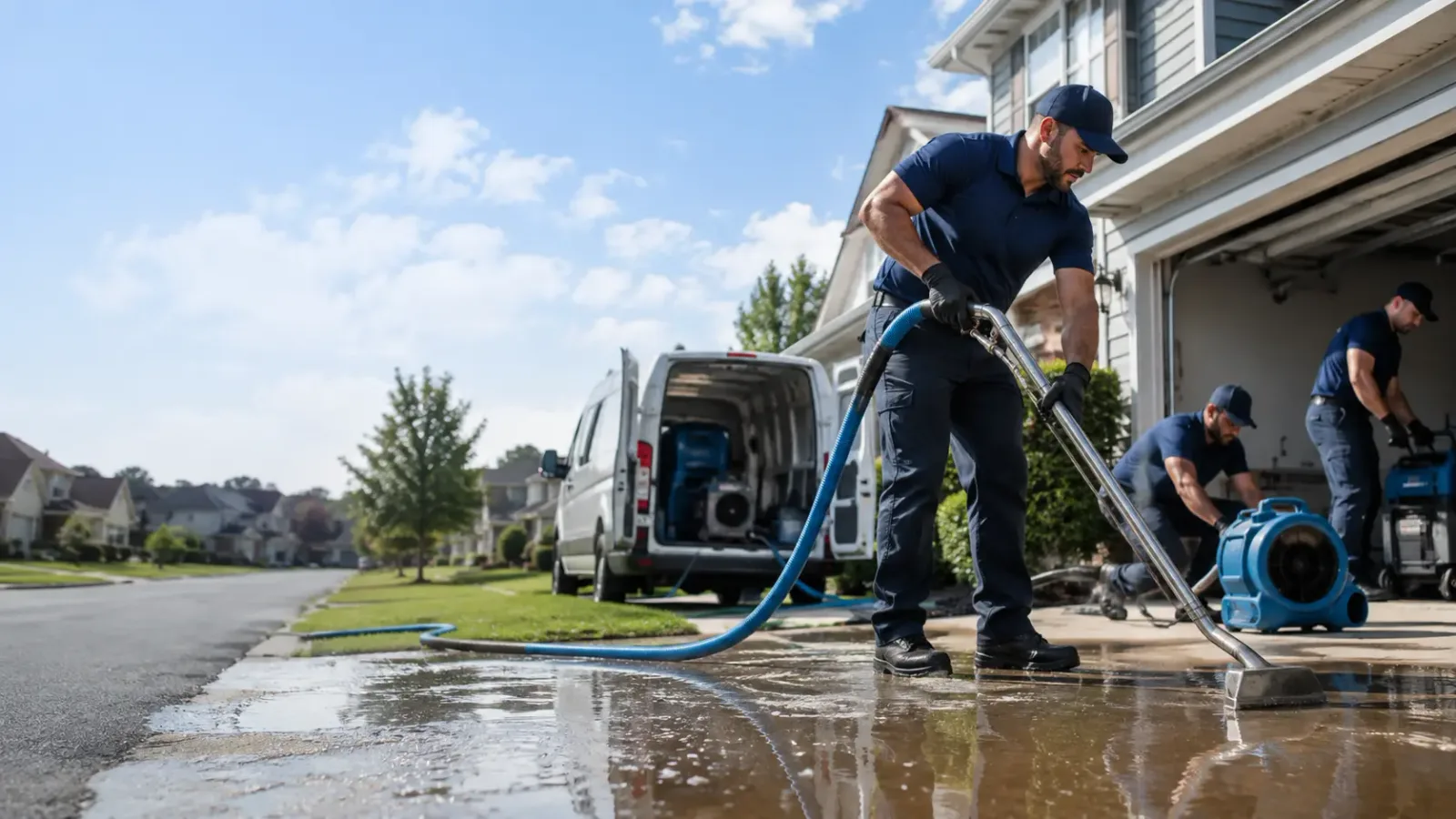Flood Damage Restoration in Aubrey, AR